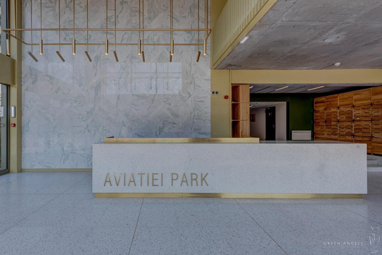 Brooklyn Studio - Aviatiei Park - Netflix - Parking Bucarest Extérieur photo